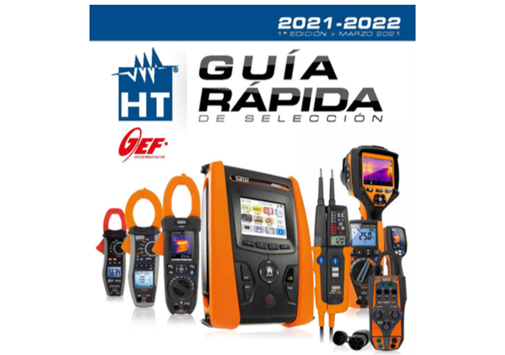 Foto NUEVA GUÍA RÁPIDA DE SELECCIÓN DE HT HT INSTRUMENTS 2021